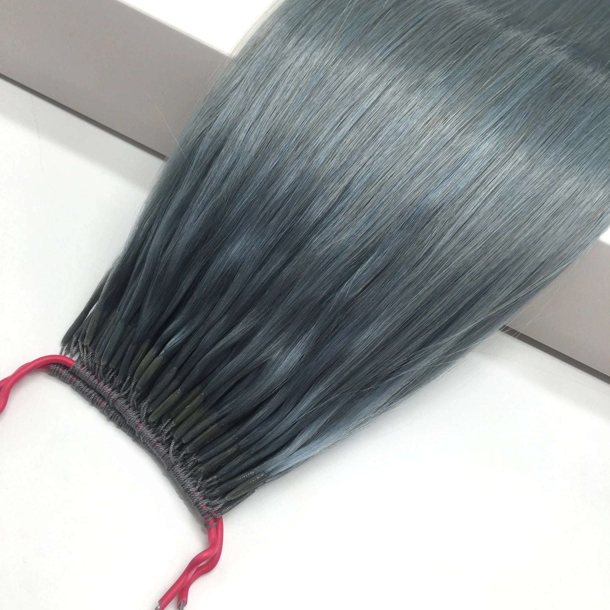 Wholesale Factory Natural Hair Two Cotton Thread Twins Double Line I-tip Glue Knot Hair Extensions human