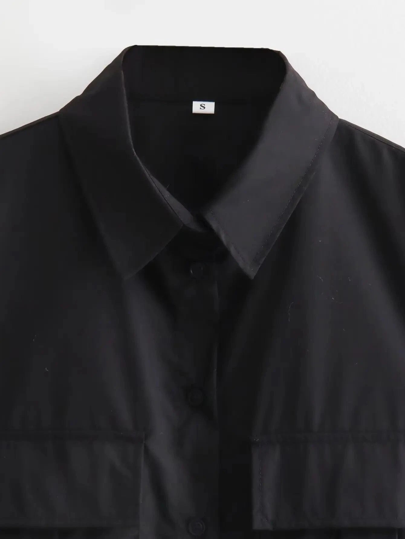 Wholesale fashionable lady elegant white long sleeve shirts crop top sexy plain blank women's blouses shirts