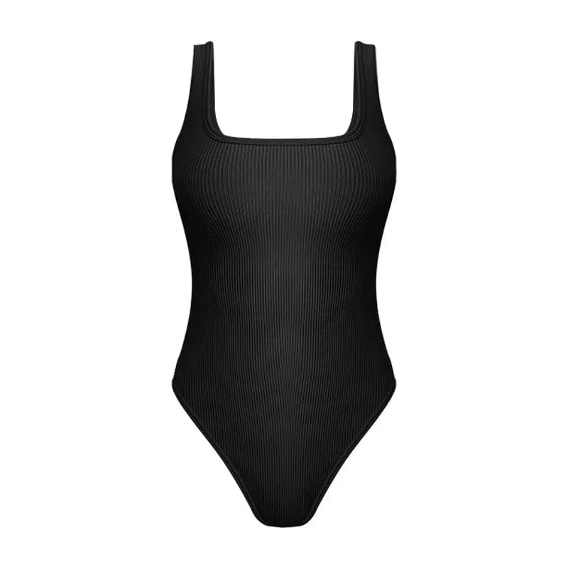 Wholesale female yoga seamless workout bodysuits for women sexy sleeveless slimming spandex ribbed women bodysuits