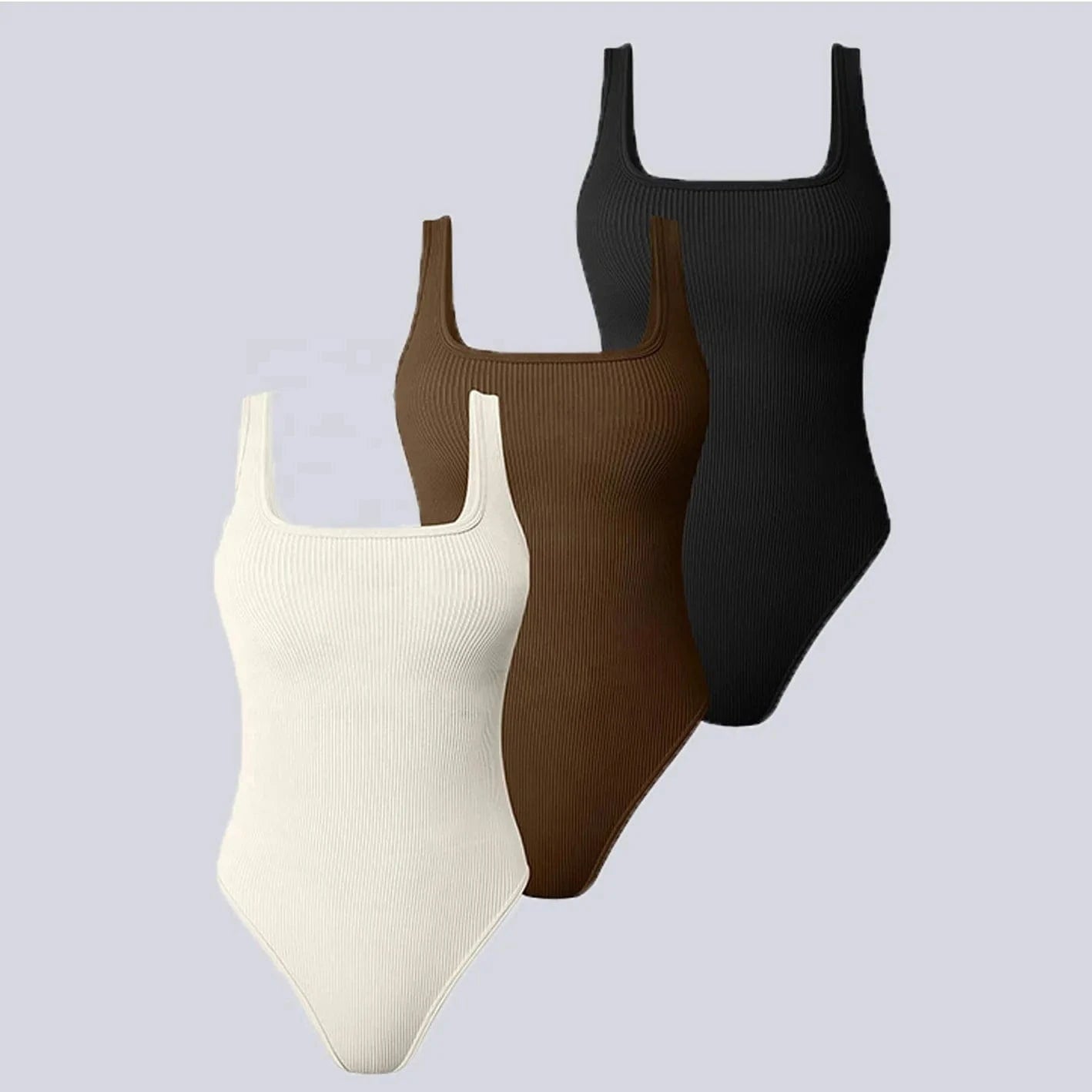 Wholesale female yoga seamless workout bodysuits for women sexy sleeveless slimming spandex ribbed women bodysuits