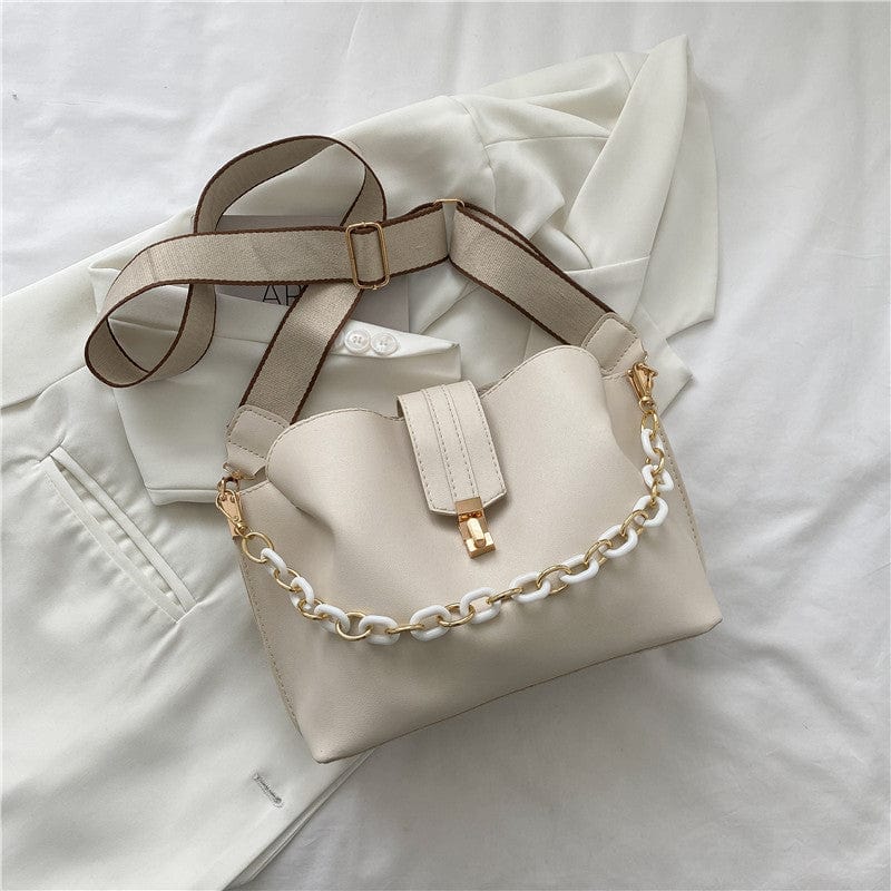 Wholesale Handbags With Chain Factory 2022 Small Young Ladies Purses Women Popular Bucket Bag