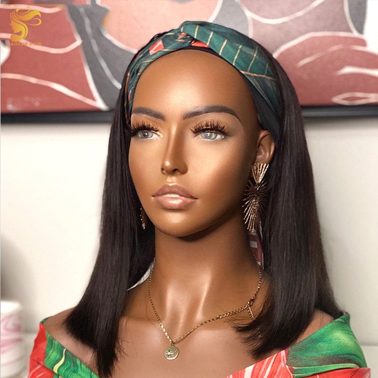 Wholesale Headband Wig Human Hair For Black Women, Virgin Human Hair Headband Wig, Kinky Curly Headband Wig