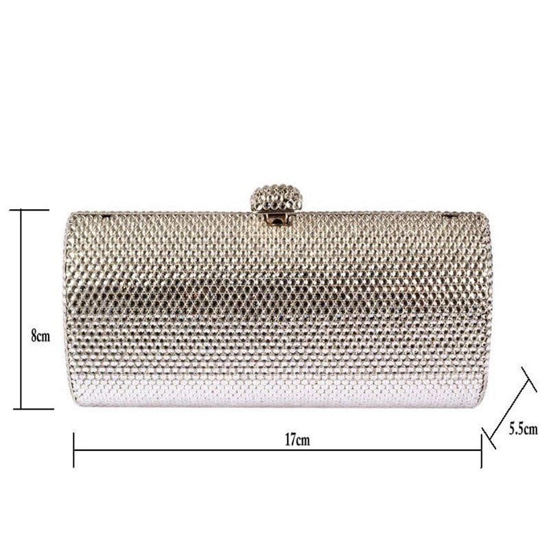 Wholesale Ladies Prom Party Diamond Box Purse Clutch Party Handbag Diamond Rhinestone Evening Dinner Indian Bags