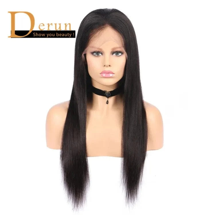 Wholesale Mink Cambodian human Hair Raw Virgin Straight Hair Full Cuticle Aligned 13*6 Lace frontal Wigs 150% density