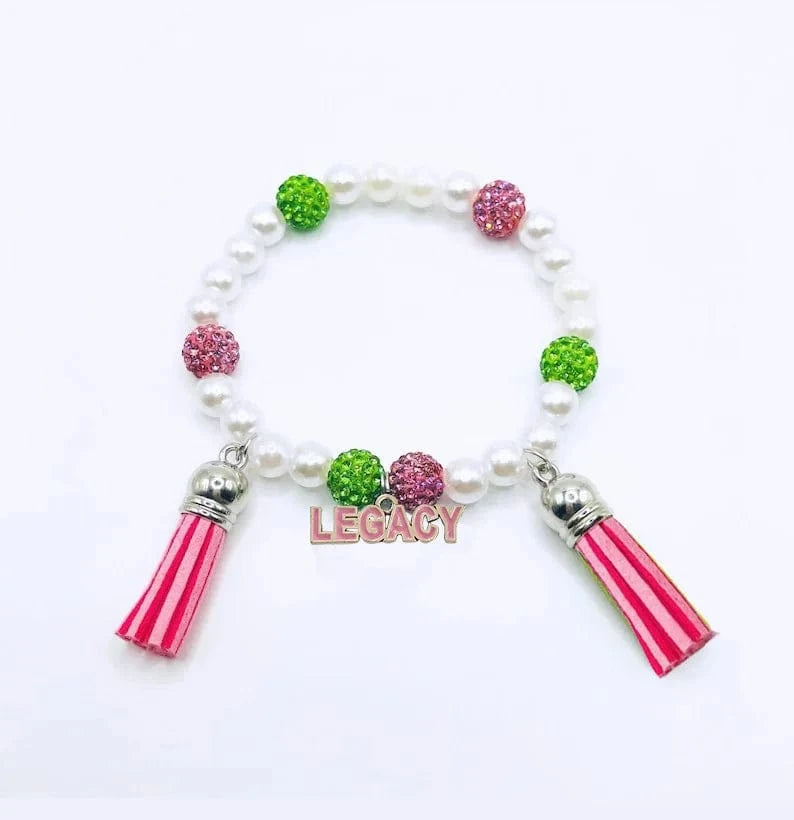 Wholesale New Fashion Pink Green Pearl Spray-painted Open Stainless Steel Bangles Personalized Bracelets Simple Hand Accessories