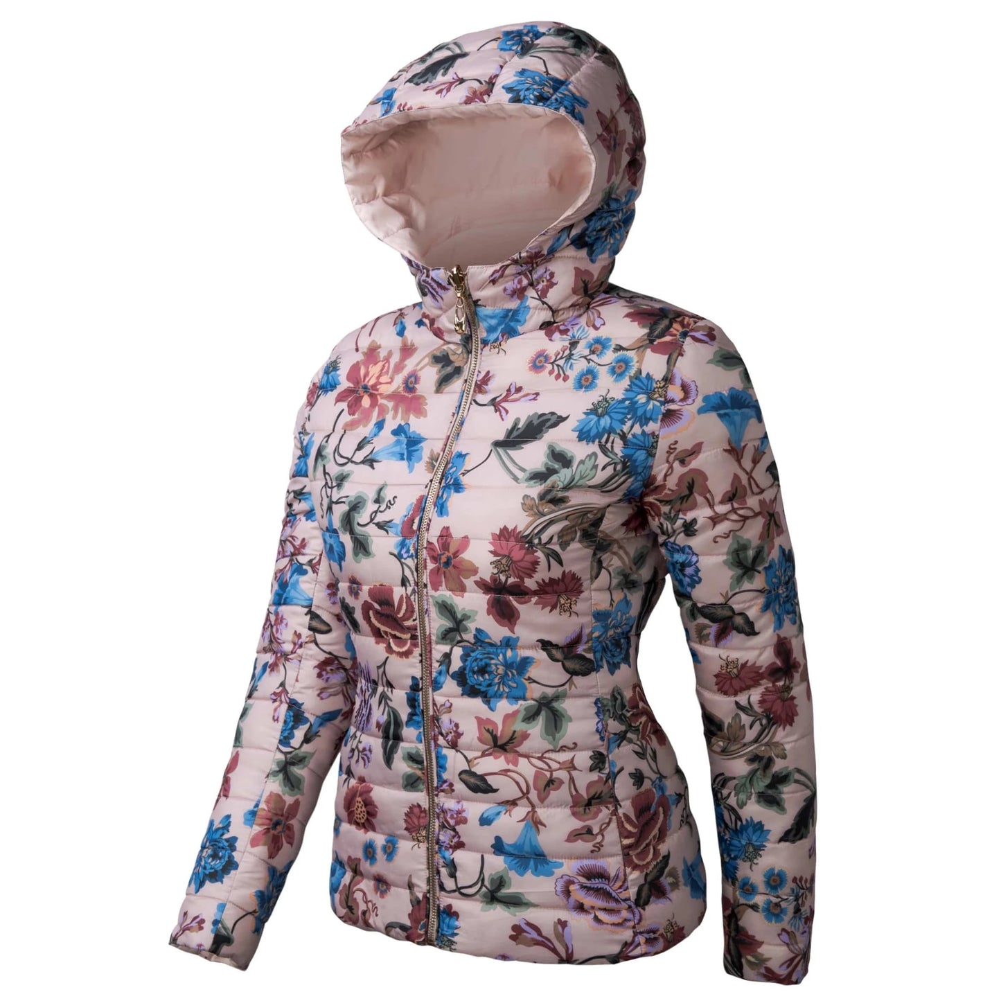 Wholesale OEM Service Latest Fashion Winter Reversible Style Padded Printed Warm Casual Jacket Women Winter Jacket