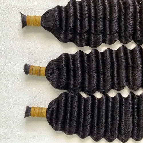 wholesale price 100% virgin Human Hair curly human braiding hair  double drawn bulk human  Hair For Braiding