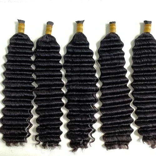 wholesale price 100% virgin Human Hair curly human braiding hair  double drawn bulk human  Hair For Braiding