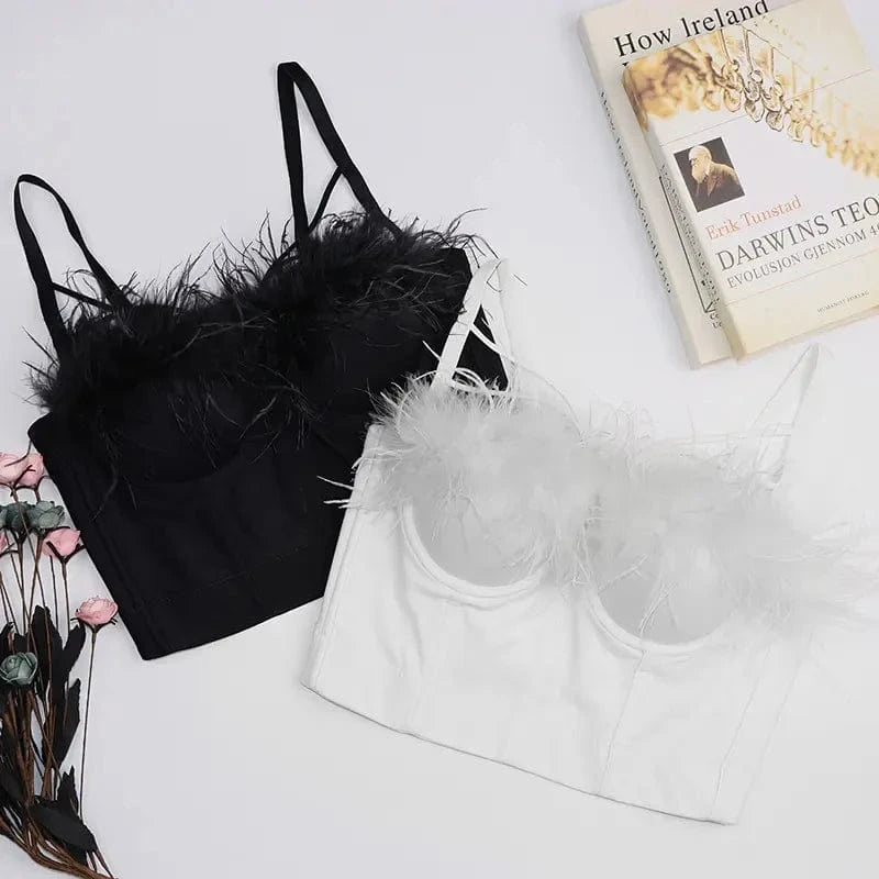 Wholesale quality Collar fleece Ladies corset tops Sexy women corsets tops for women's Sexy