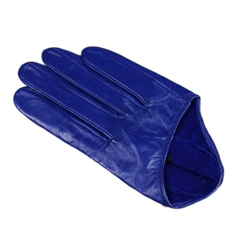 Wholesale sheepskin leather party dress texting women sex gloves