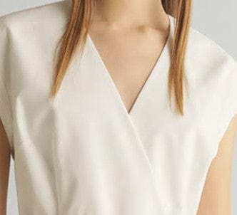 Wholesale Super Beautiful Ladies High Quality White Linen Cotton Midi Dress