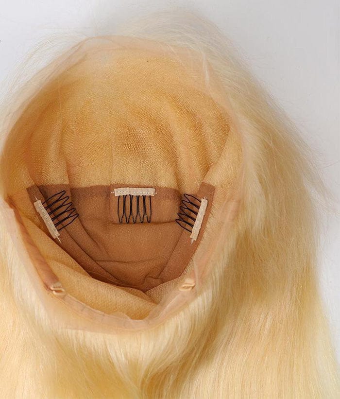 wholesale top grade human hair hot sell malaysian hair 613 kinky curly full lace wig