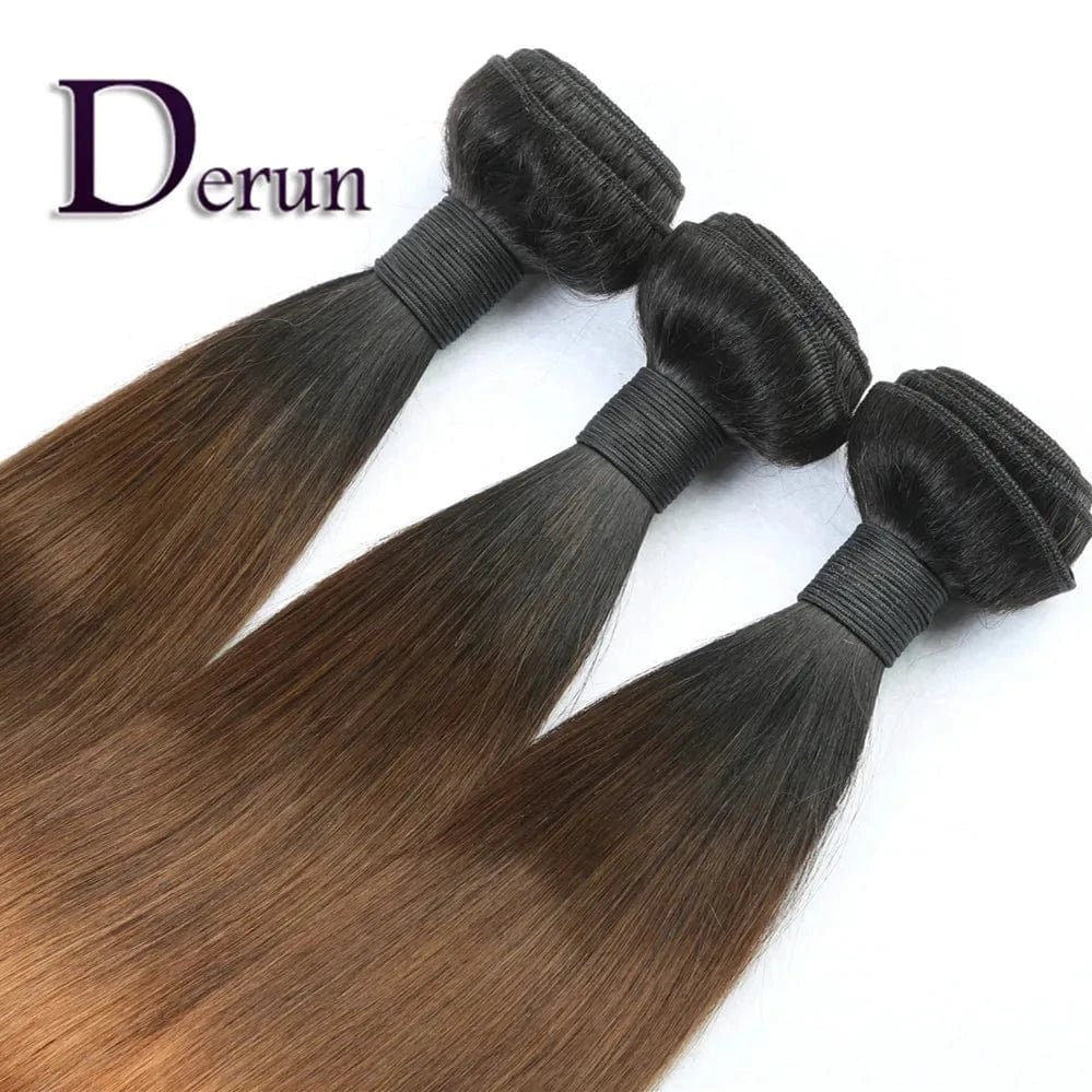 Wholesale Top quality double drawn weft 1b/30 straight virgin cuticle aligned hair