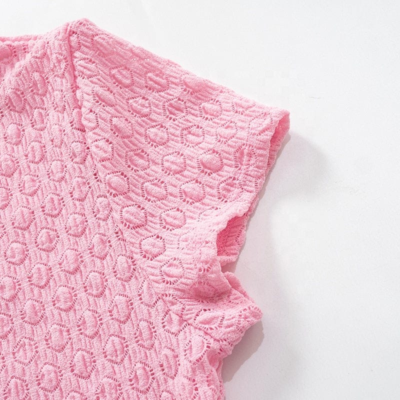 Wholesale trendy ladies sexy high neck short sleeve crop top and midi skirt set for women outfits two piece set clothing