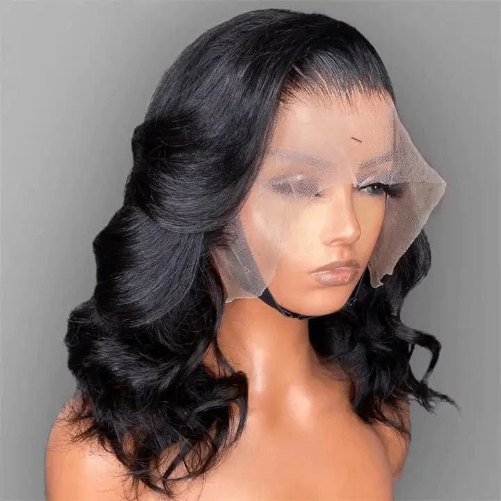 Wholesale Veitnamese Virgin Hair Double Drawn Wigs,Transparent HD Lace 4X4 Closure Wig,Glueless Loose Wave Wigs For Black Women