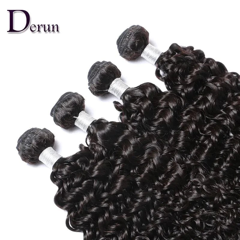 Wholesale Virgin Hair Vendors Full Cuticle Aligned Raw Deep Curly Peruvian Hair Natural Black 1 Piece 9A 10"-30"