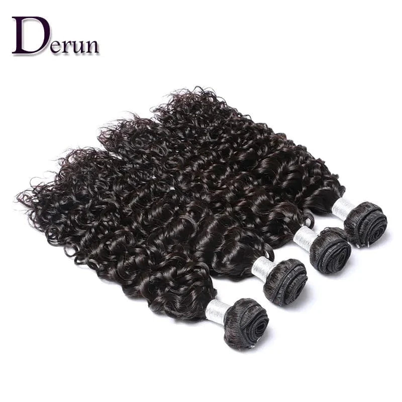 Wholesale Virgin Hair Vendors Full Cuticle Aligned Raw Deep Curly Peruvian Hair Natural Black 1 Piece 9A 10"-30"