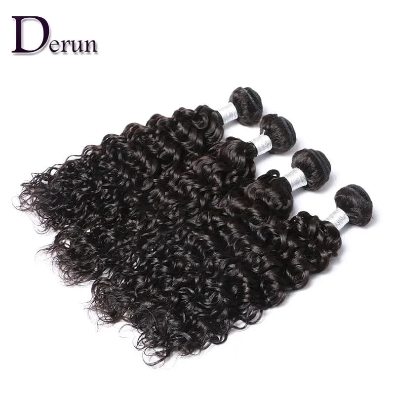 Wholesale Virgin Hair Vendors Full Cuticle Aligned Raw Deep Curly Peruvian Hair Natural Black 1 Piece 9A 10"-30"
