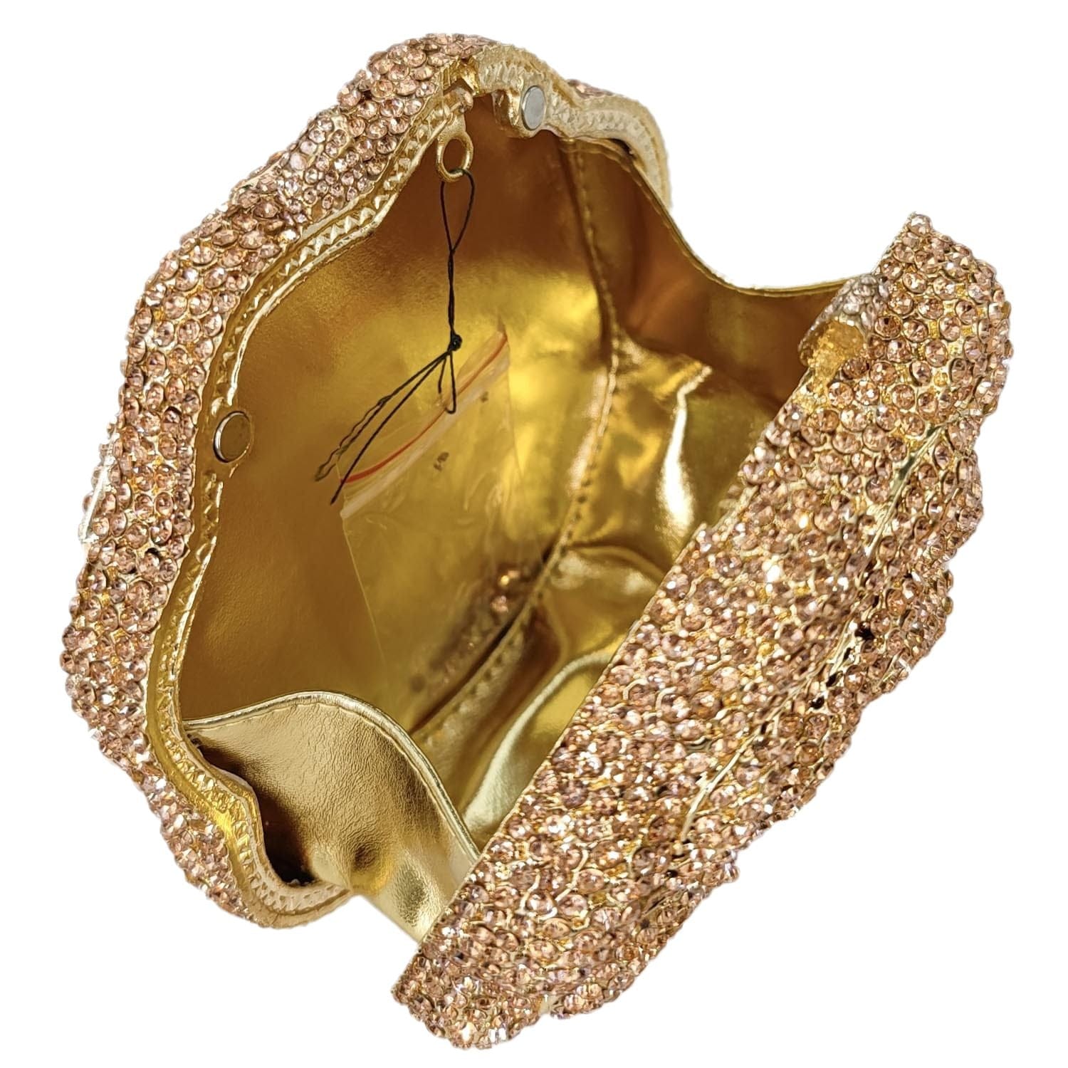 Wholesales Luxury Crystal Flower Evening Clutch Bag Female Wedding Rhinestone Party Purse and Handbag Woman;s