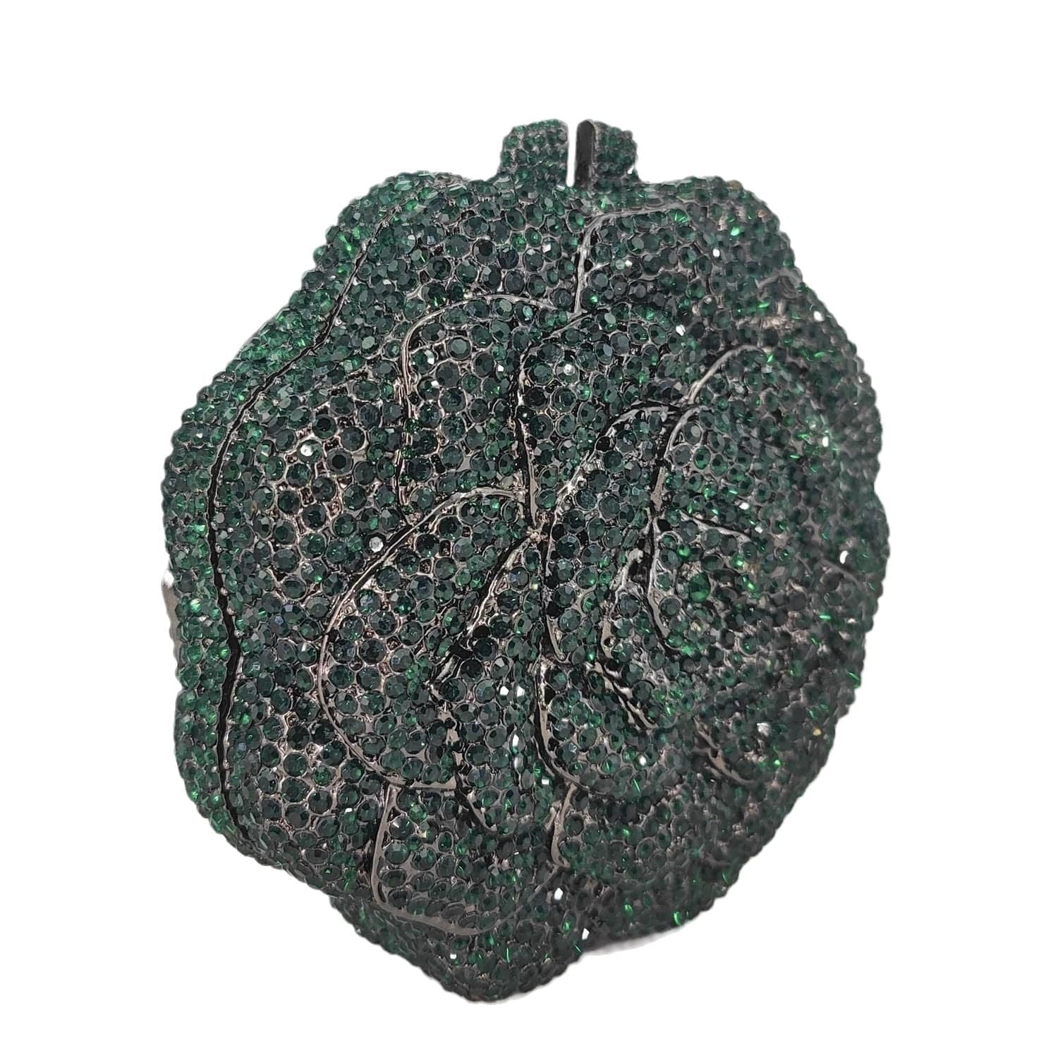 Wholesales Luxury Crystal Flower Evening Clutch Bag Female Wedding Rhinestone Party Purse and Handbag Woman;s