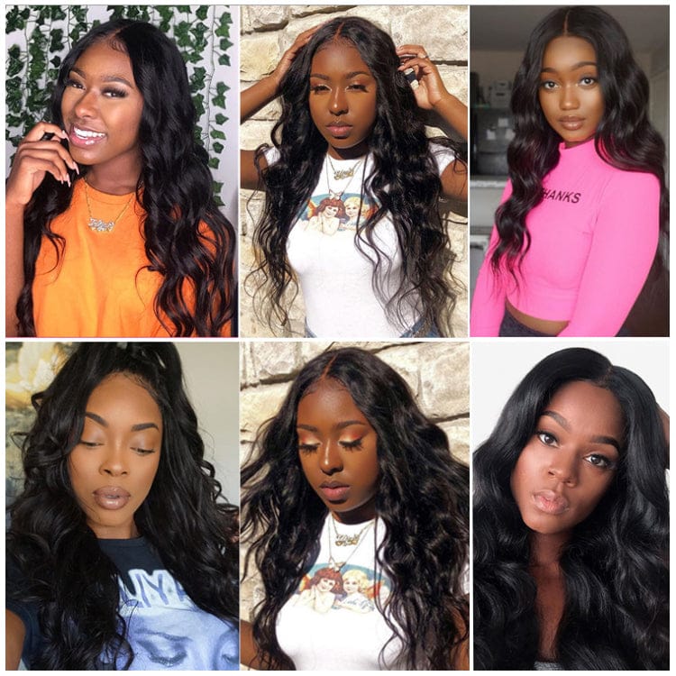 Wig 13x4 Lace Front Human Hair Wigs Pre Plucked Hairline Brazilian Remy Body Wave Human Hair Wigs for Women
