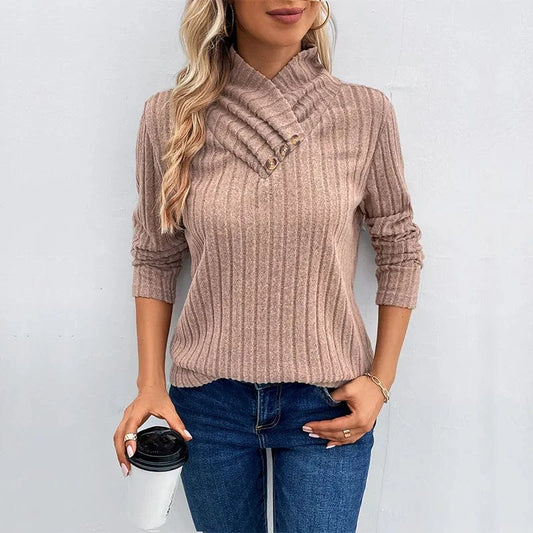 Winter New Turtleneck Sweater Long Sleeve Top Sweater Women