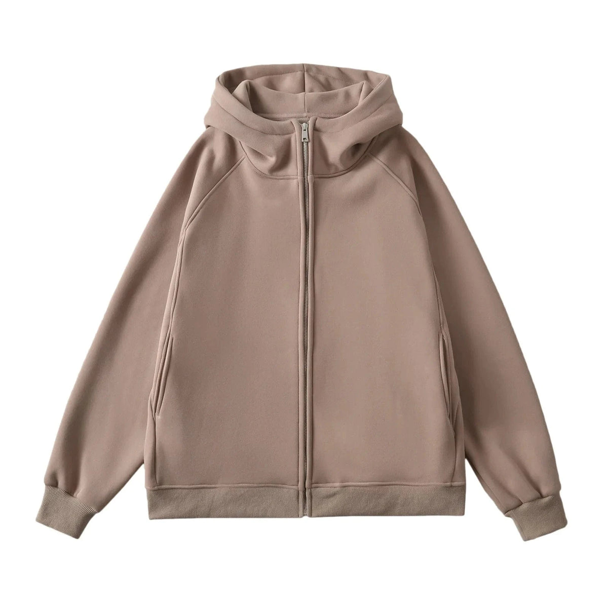 Winter quarter zip up heavyweight cotton fleece hoodies custom blank plain side pocket women hoodie