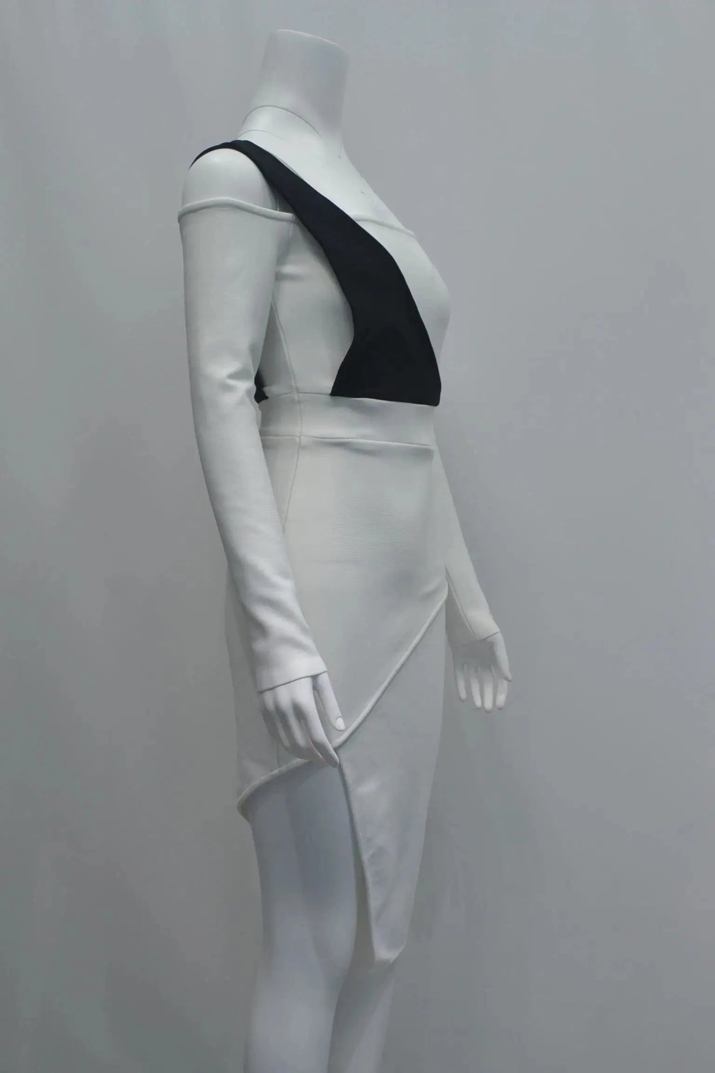 woman clothes elegant long sleeve prom dress knee length bodycon bandage Party dresses