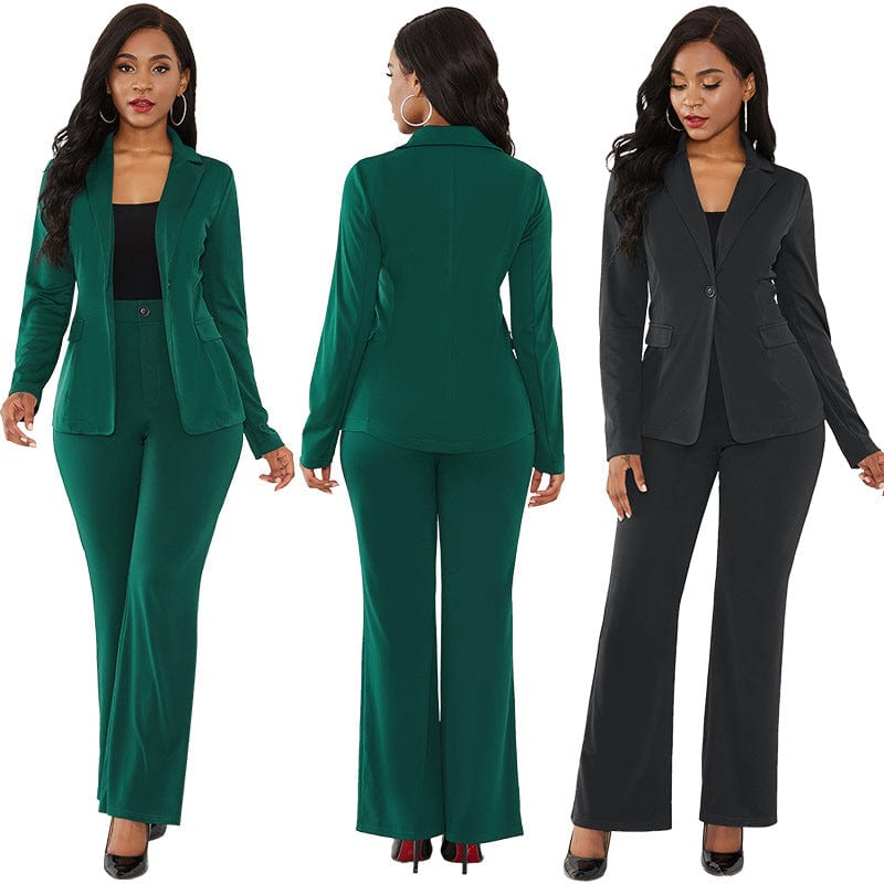 Woman High End Quality Luxury Small Moq ladies suits office wear Two Pieces Professional Blazer Suit office suits set for women