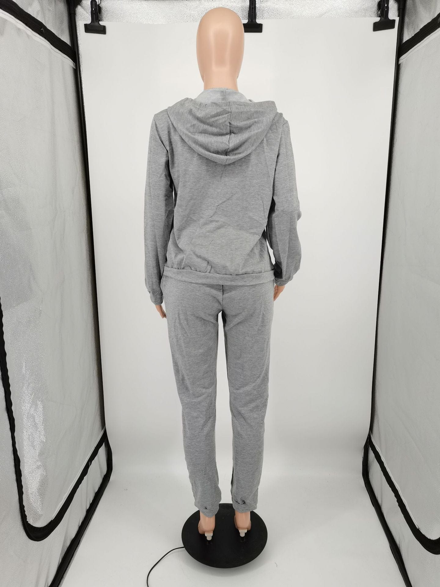 woman two pieces set tracksuit 2022 Ladies Winter Plaid 2 piece Hoodie Tracksuits Set