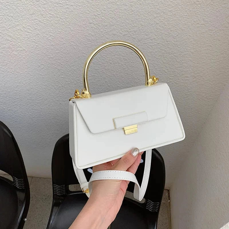 Women Crossbody Bags 2023 High Quality Clutch Female Purses Ladies Shoulder Messenger Bag New Fashion Metal Handle Handbags