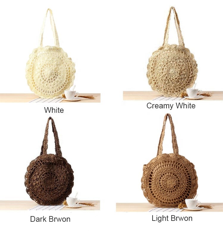 Women Ladies Big Woven Straw Beach Bags 2022 Designer Summer Beach Bag Women