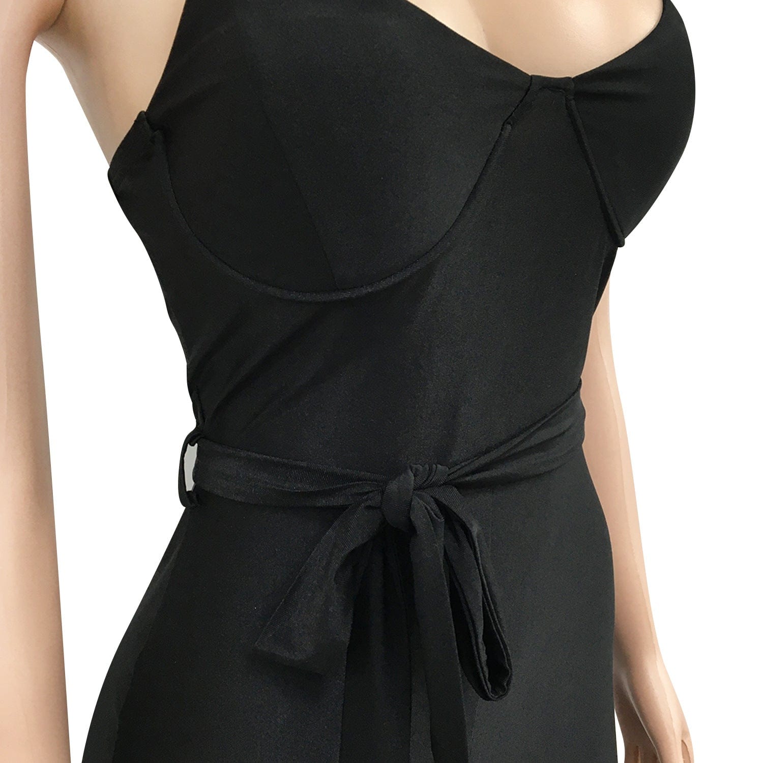 Women's clothing ladies tsolid color raight leg pants casual commuting suspender sexy one piece women jumpsuits