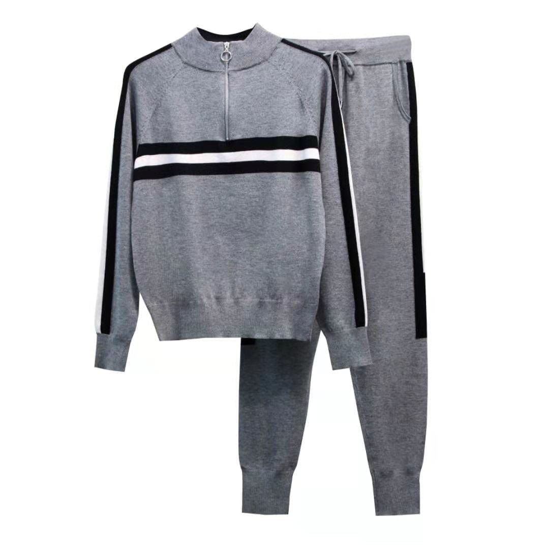 Women's Ethnic Style Knit Embroidery Sweaters Casual Loose Sweater Homesuit Women Winter Oversized Suit Warm Cotton Knitted