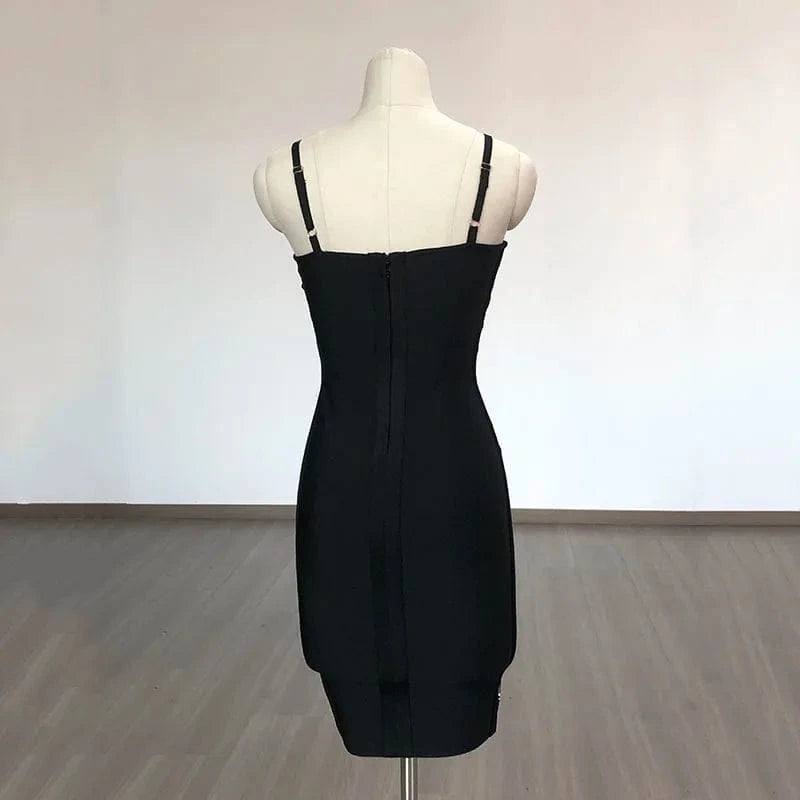 Women's Fashion Clothes Strap Jacquard Midi Dress Prom Dresses