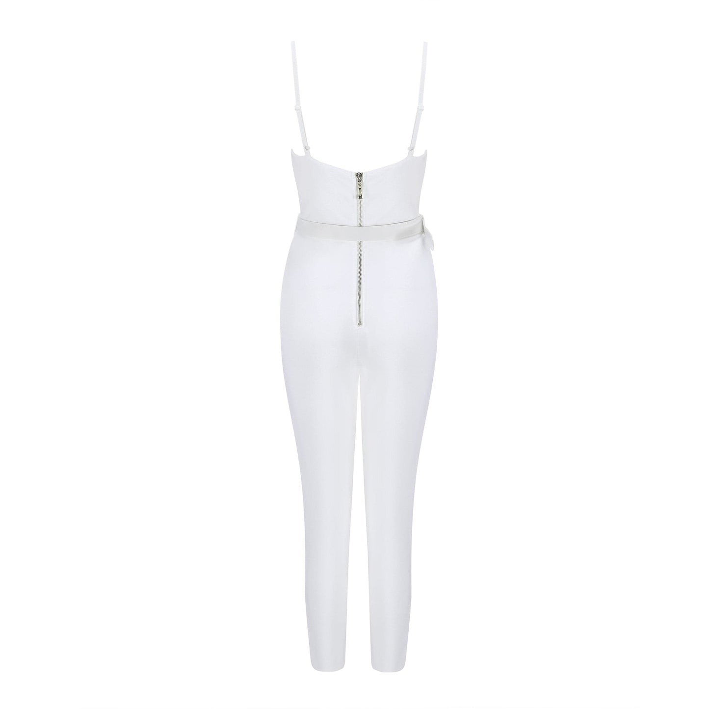 Women's Halter Bustier Slim Hip-wrapping Skinny Jumpsuit Party Bandage Dress
