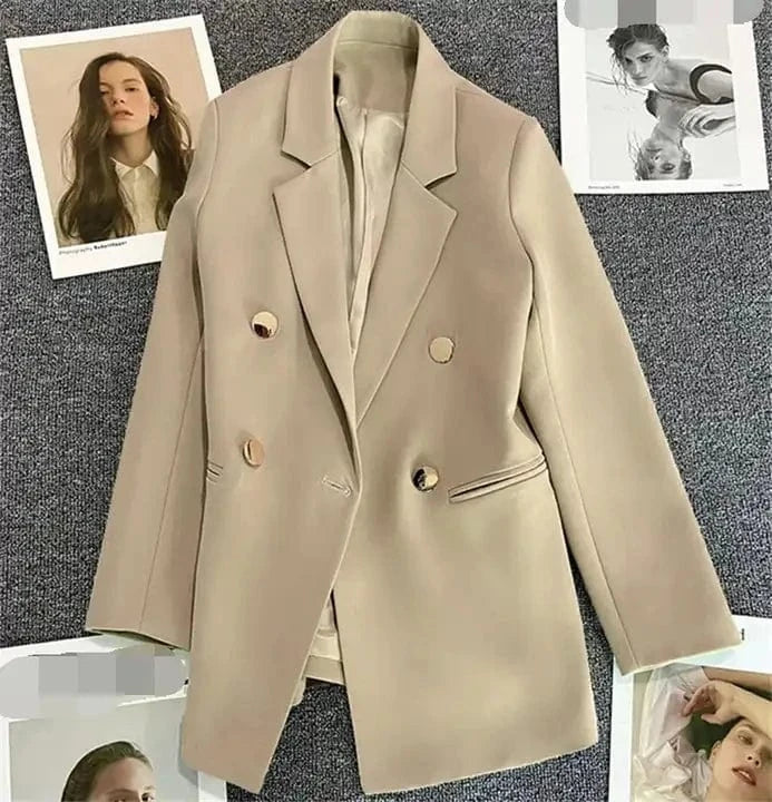 Women's Spring And Autumn Hot-selling Suit Coat Jacket High Quality New Suit Office Lady Early Spring Solid Color Suit Top