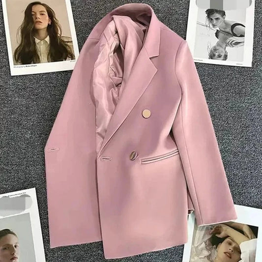 Women's Spring And Autumn Hot-selling Suit Coat Jacket High Quality New Suit Office Lady Early Spring Solid Color Suit Top