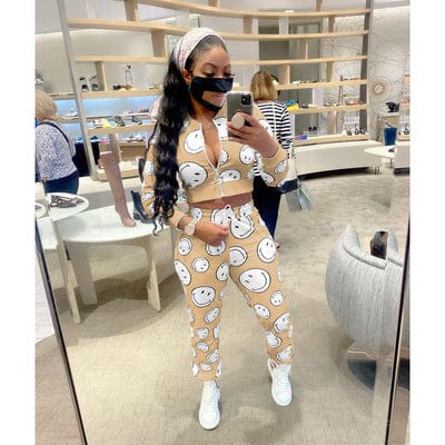 Women Sets Fall Winter Tracksuits Long Sleeve Sweatsuits Zipper Jacket+pants Two Piece Sets Casual 2xl Outfits Jogger Suits