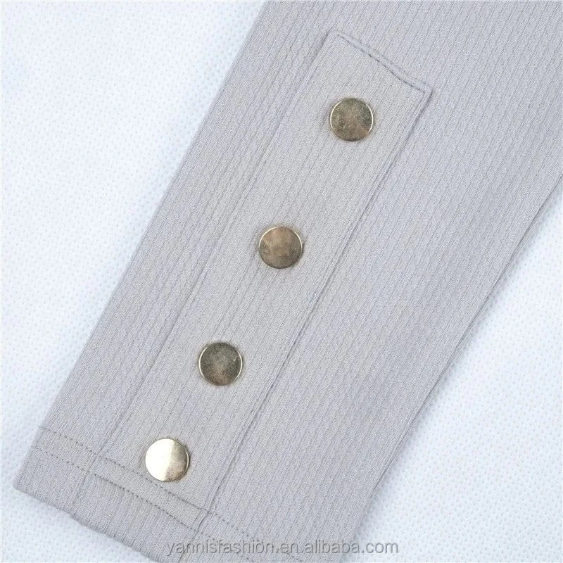 Women Sexy Stretch Tight Jumpsuit Romper Bodysuit Sheath Elegant Long Sleeve Sexy Casual Body Pants Playsuit E7696