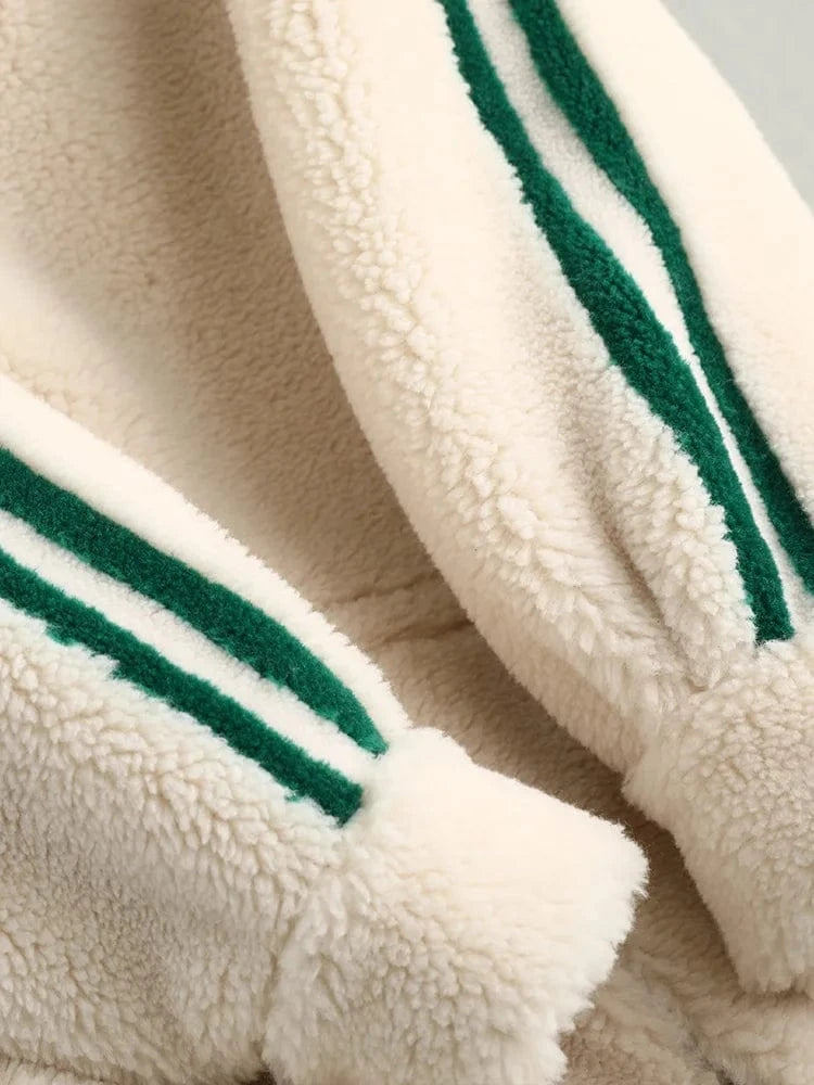 Women winter real wool fur over size warm jacket fur girl coat lady short jacket overcoat A59360