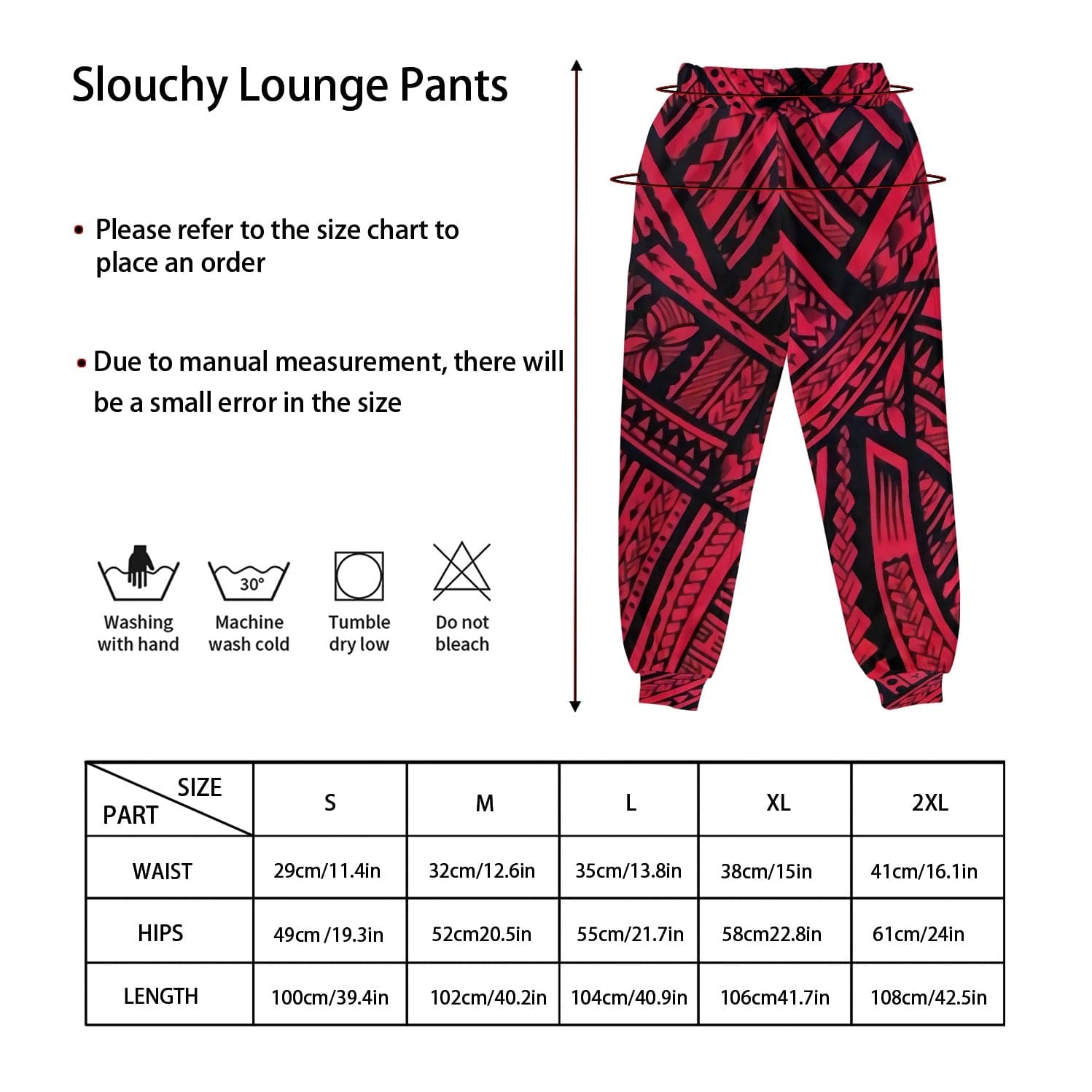 Womens Yoga Pants Trousers Sports Fitness Custom Red Polynesian Samoan Tribal Design Casual Tracksuit Girls Sweatpants Pockets
