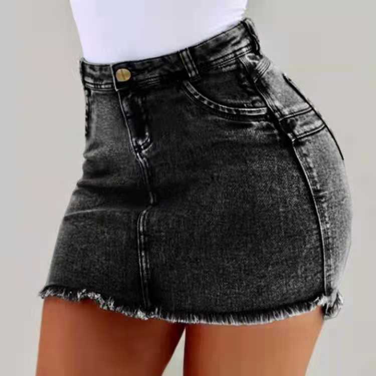 XL / Army Green Summer Girls High Waist Denim Shorts Jeans Women Shorts  Push Up Skinny Slim Denim Short Skirts and Hot sale