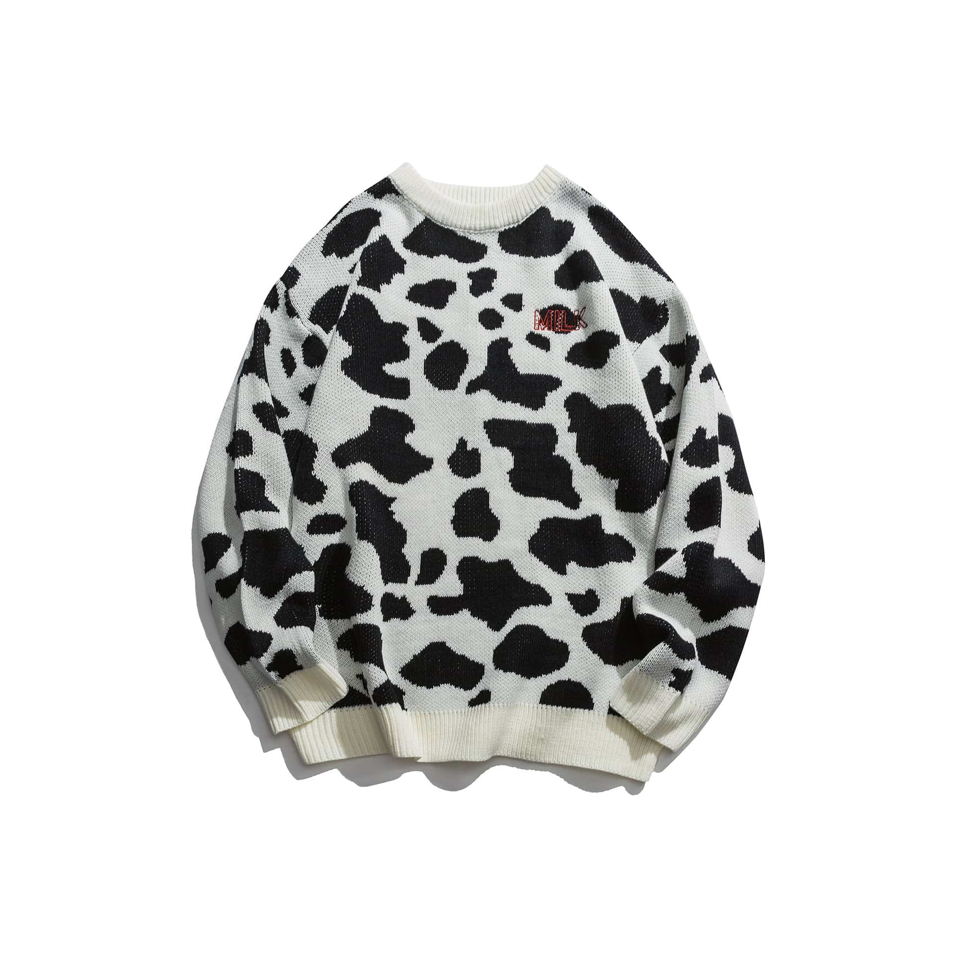 XL / White Autumn And Winter New Harajuku Spotted 2022 Sweater Men's Couple Ins Trendy Loose