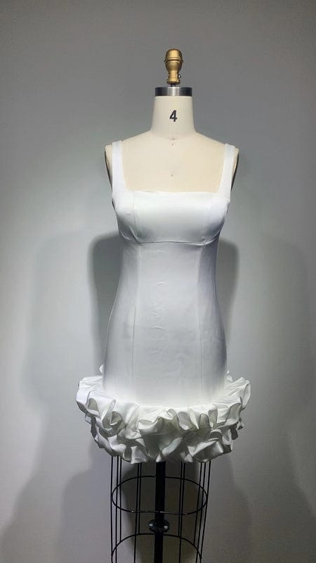 XL / White NOVANCE 2023 spring summer women luxury clothing vestidos sexy low cut mini  Retro black night dresses for woman club party