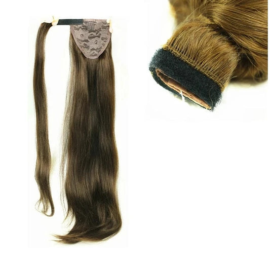 Xuchang Hair 22 inches 100 g/piece double drawn multi colors European hair pony tail clip on with 100% Human Hair Extensions