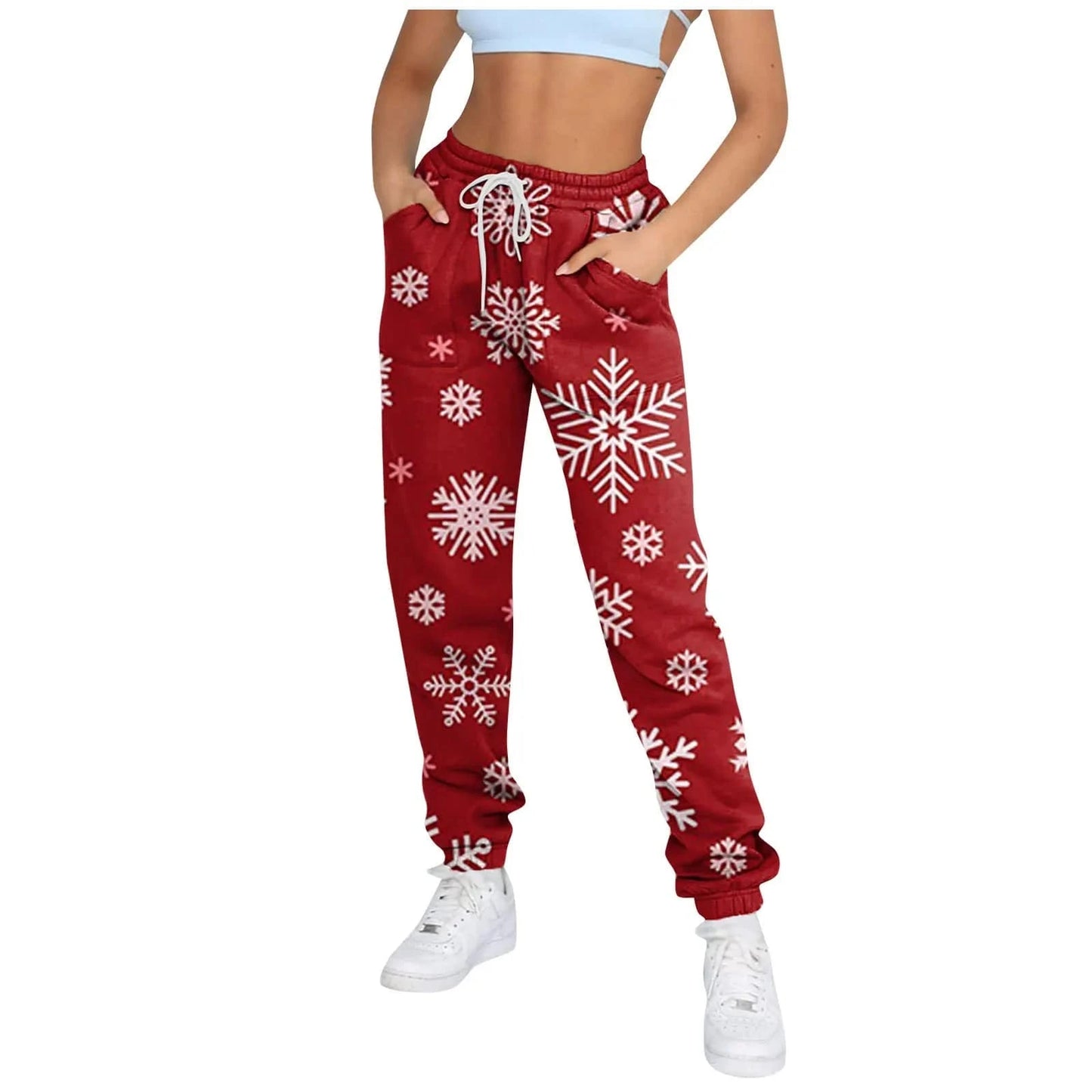 XXL / 8 2023 Custom Christmas New Sports Jogger Pant hot sale women joggers pants