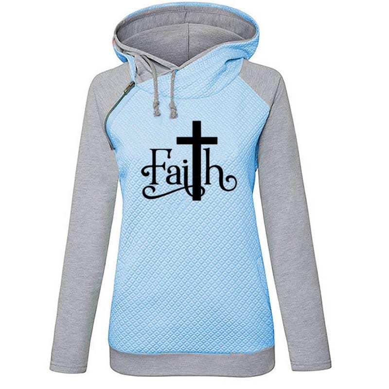 XXXL Hoodies Sweatshirt Apparel Latest Design Autumn Winter Zipper Women Double Hooded Pullover Sweatshirt Wholesale Tops