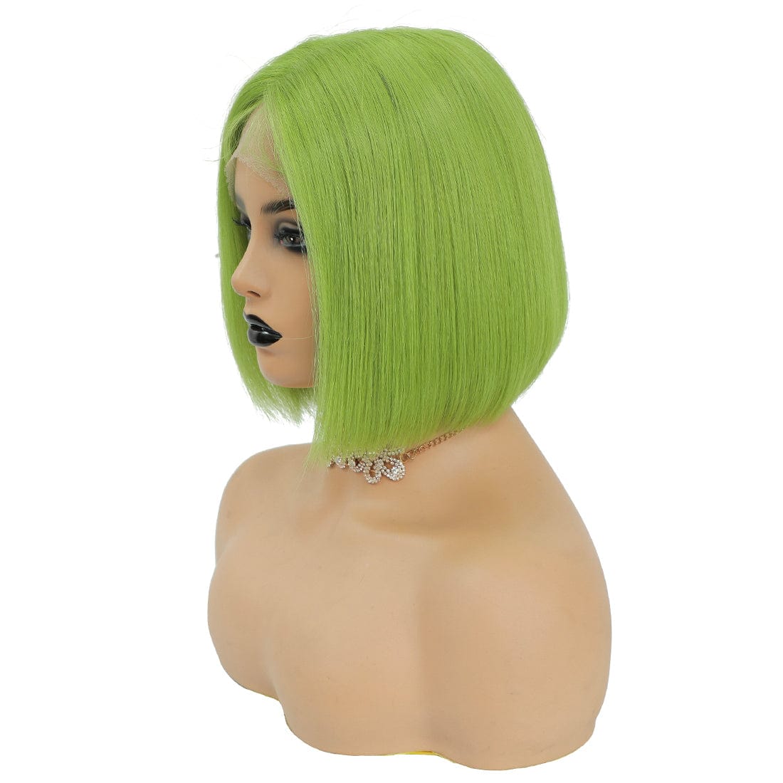 YBRWIG Short Bob Lace Front Wigs Pre Plucked 150% Density Colored Wigs Human Hair China Virgin Lace Human Hair Wigs