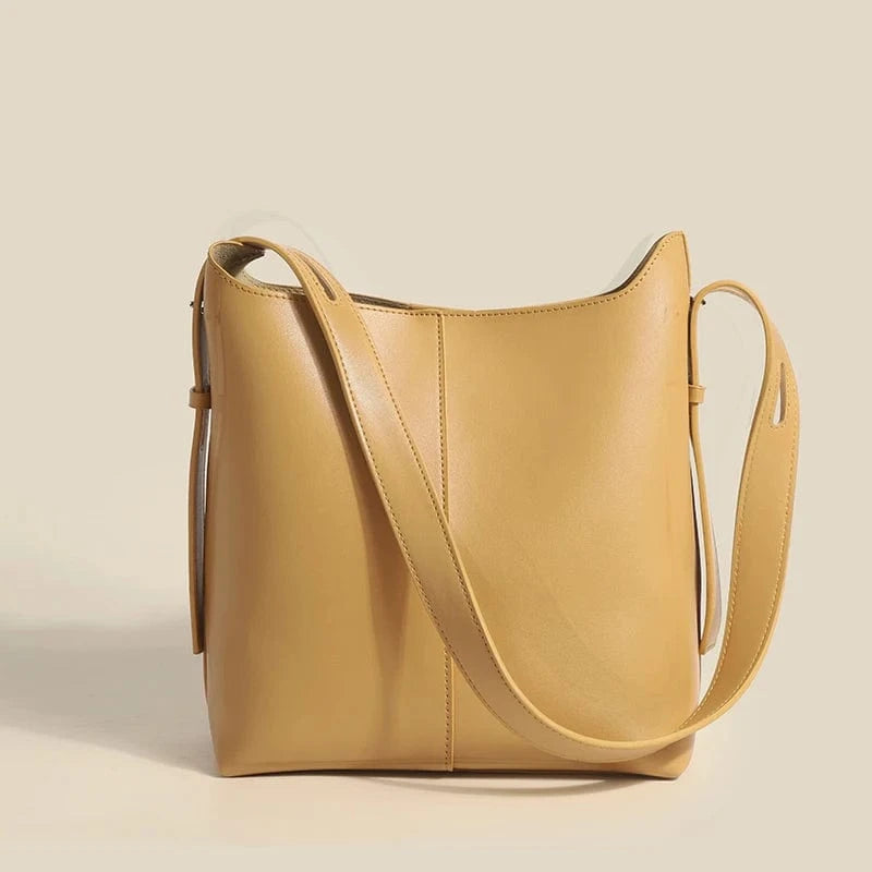 Yellow New design large shoulder bag for women pu tote bag with pocket custom hobo handbags for women
